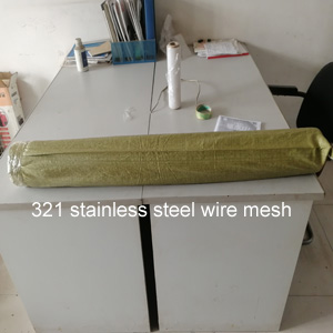 321 stainless steel wire mesh for Korean customers